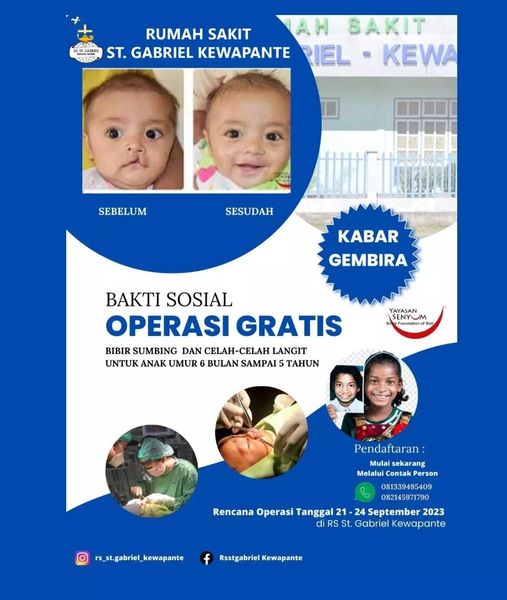 Peduli Kasih Yayasan Senyum | Klinik Agradece